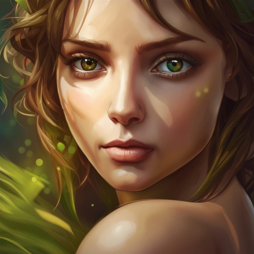 Woman - Heterochromia