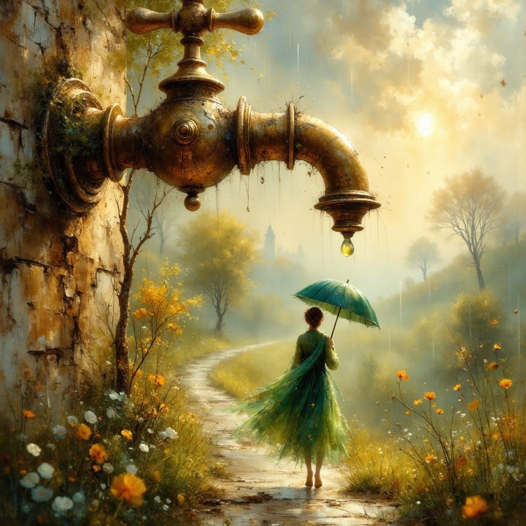 Gentle Weather ( “ No water, no rain. No rain, no gentle weather " ) 2