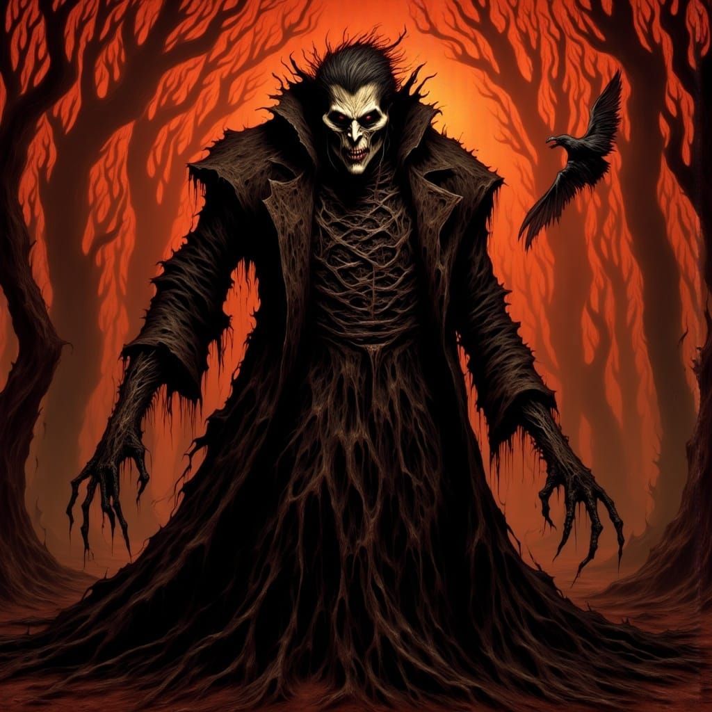 Ethereal Victorian Goth Vampire Doctor in Plague Darkness