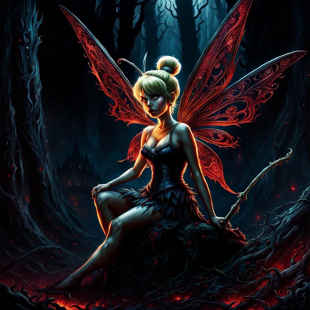 Hellish Tinkerbell: A Dark Fantasy Horrorcore Masterpiece