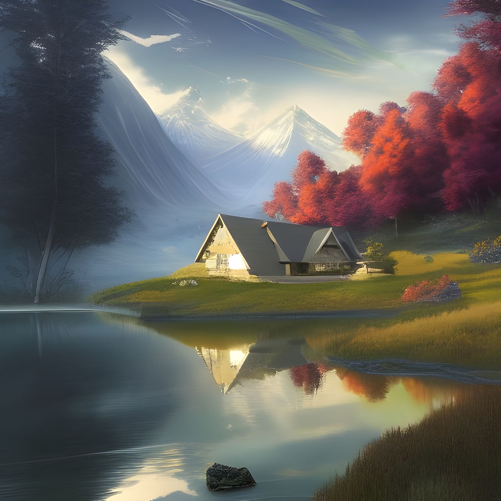 Mountain Lake Retreat