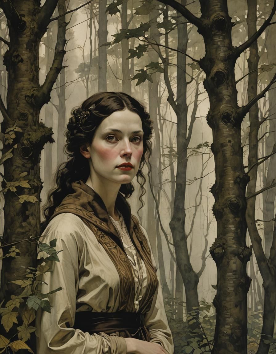 Nicollet In The Enchanted Forest