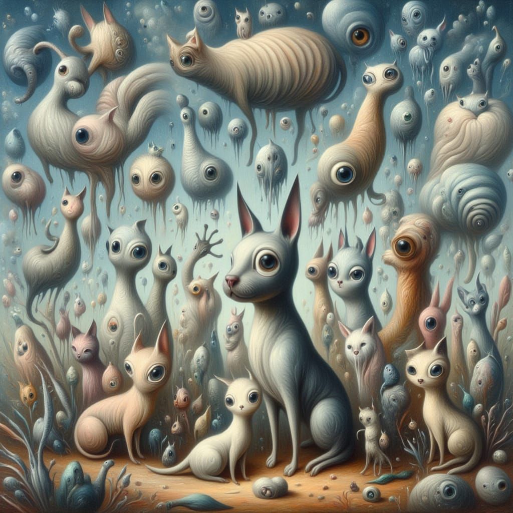 Raining cats and dog