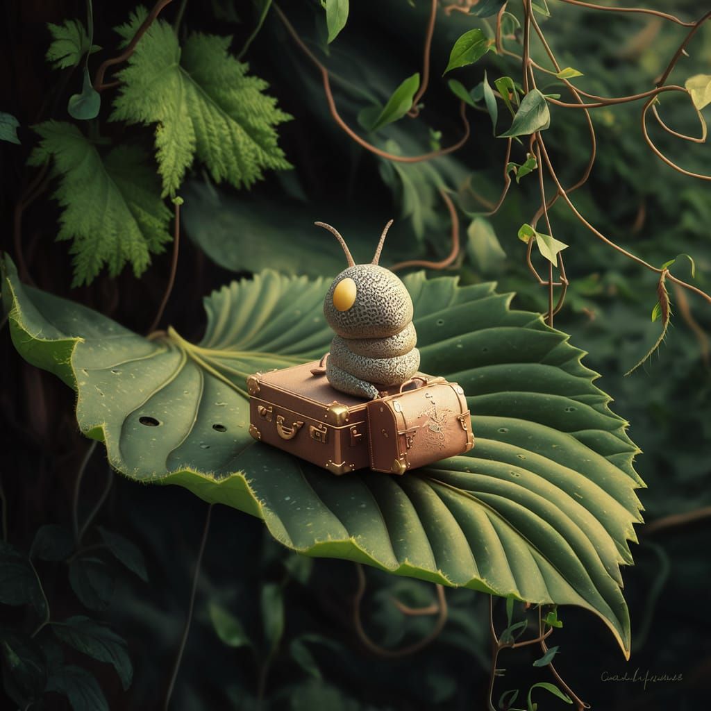 Once upon a time in a forest full of green...
Lived a lonely...