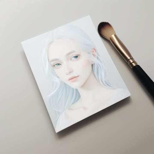 Dreamlike Portrait with Whimsical Glow and Soft Focus