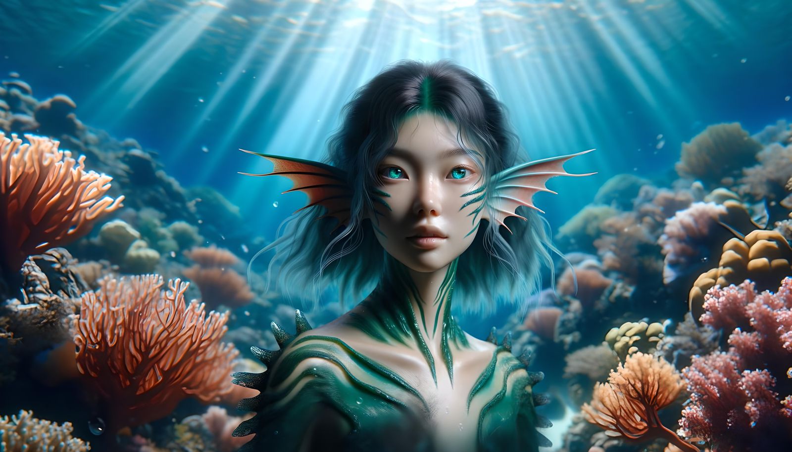 Images of the Ningyo in the waters off of Hokkaido Japan