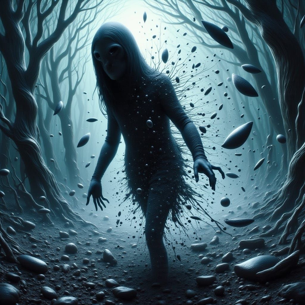 Creepish Cute Reality Shattering with Dancing Shadows