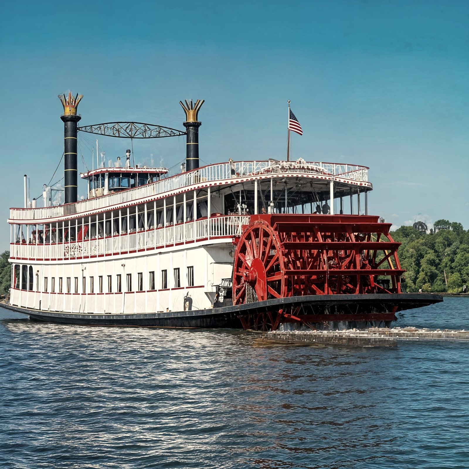The Creole Queen -- Mississippi River Steamboat