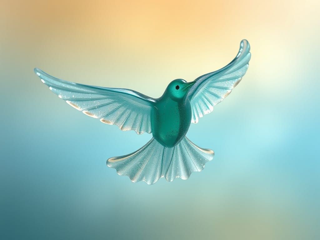 Sea-Glass Vyatka Birds Sea-Glass Fabric of the Universe