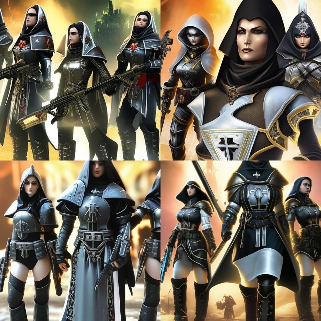 Armored Nuns Wage War in Sci-Fi Solarpunk