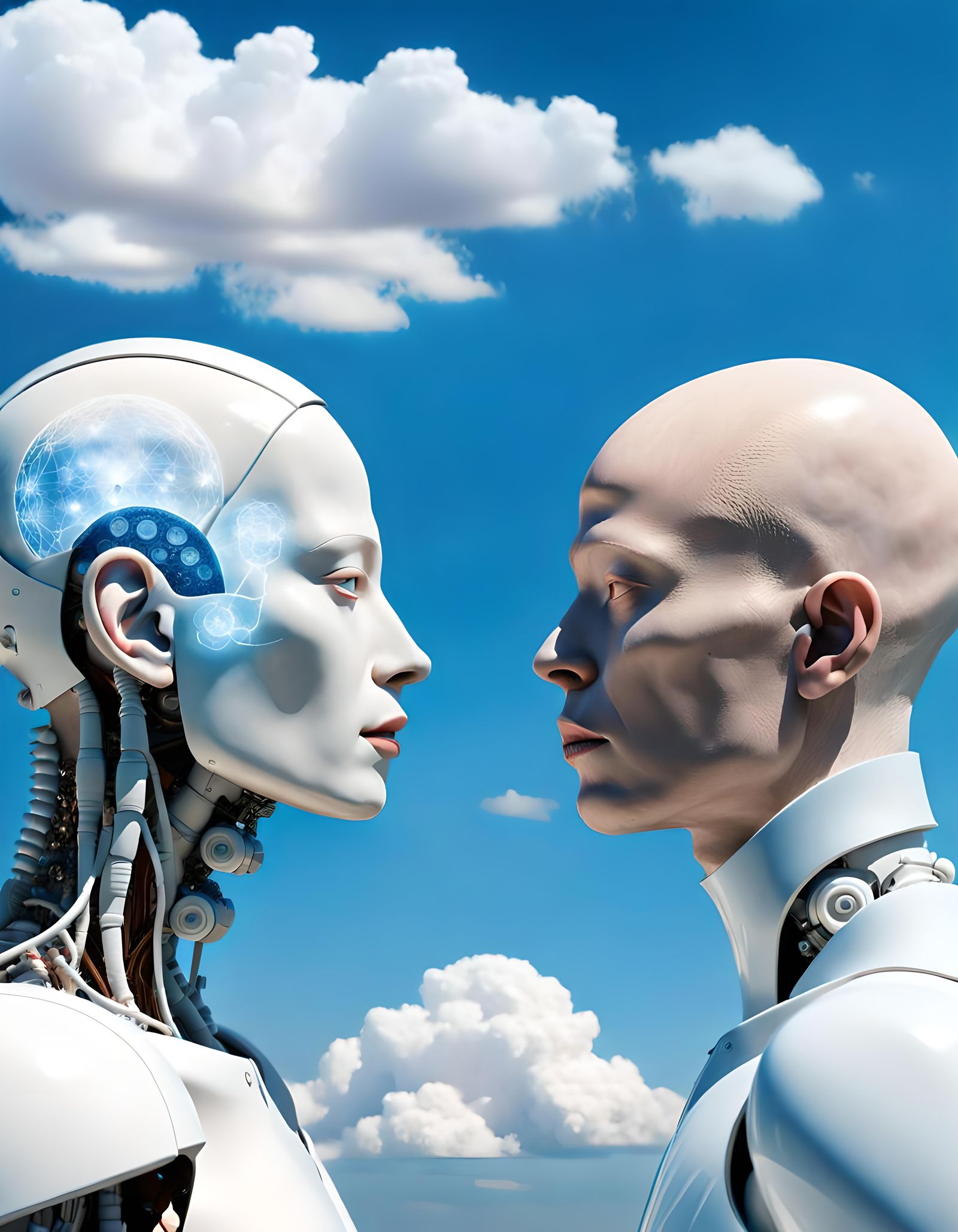 AI: Cyborg vs Human on Earth Day