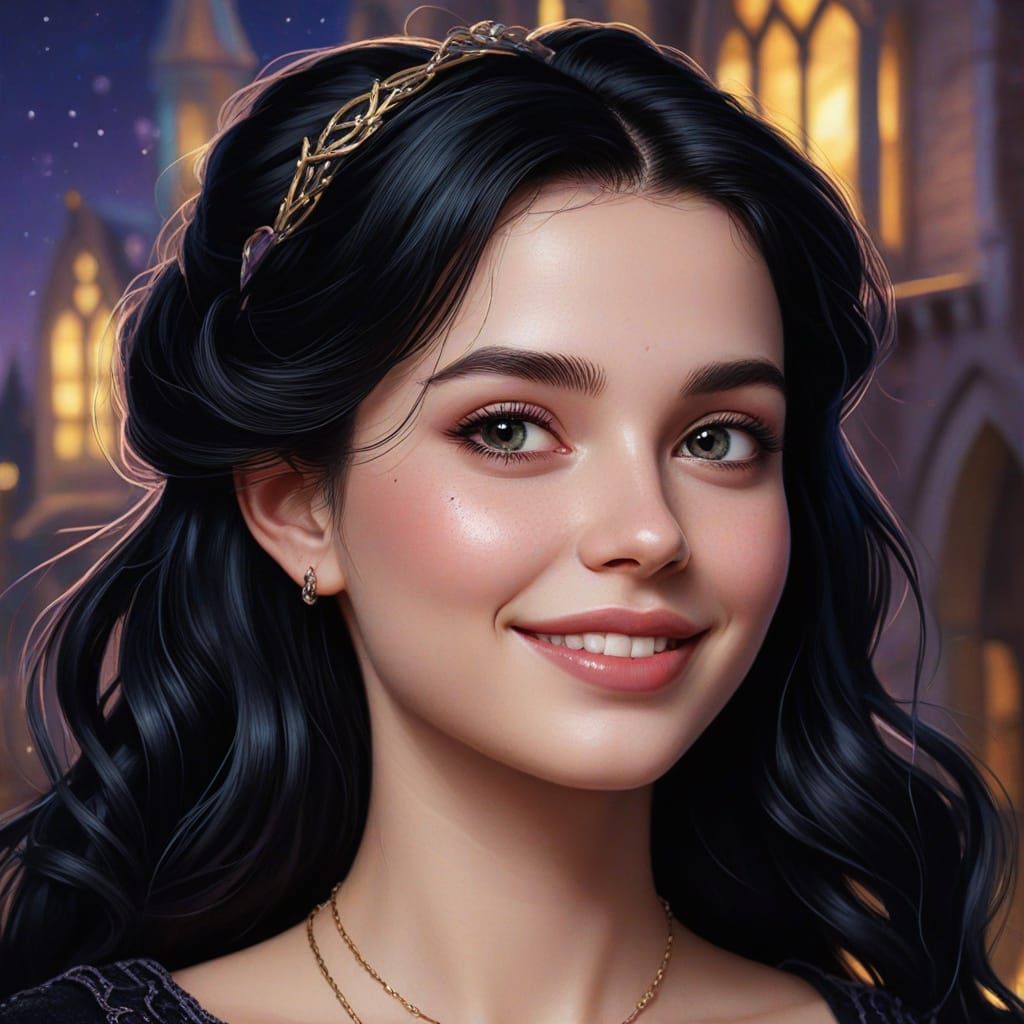 Emily Binx's Daughter: Gothic Disney Fantasy Portrait