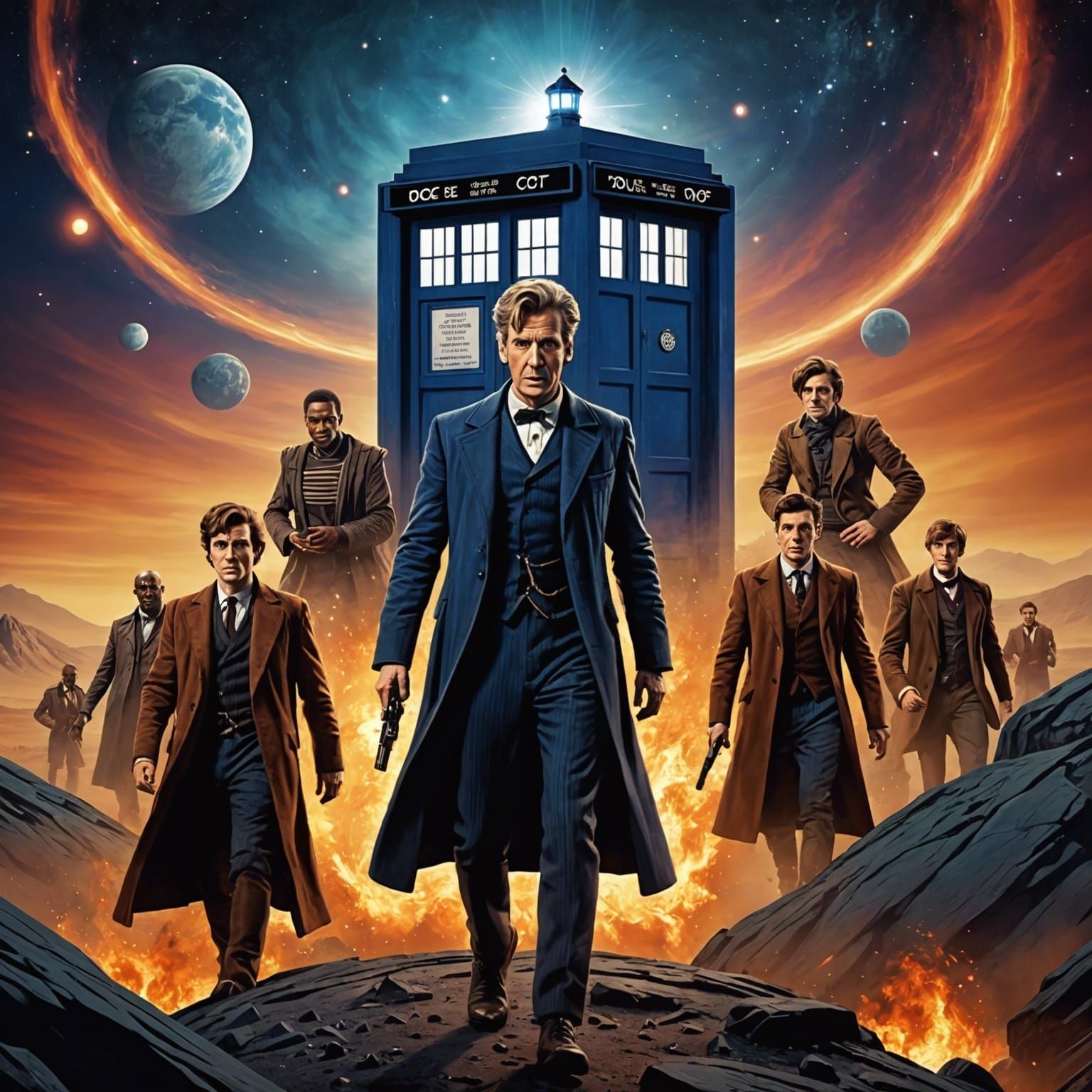 Dr. Who Confronts the Daleks