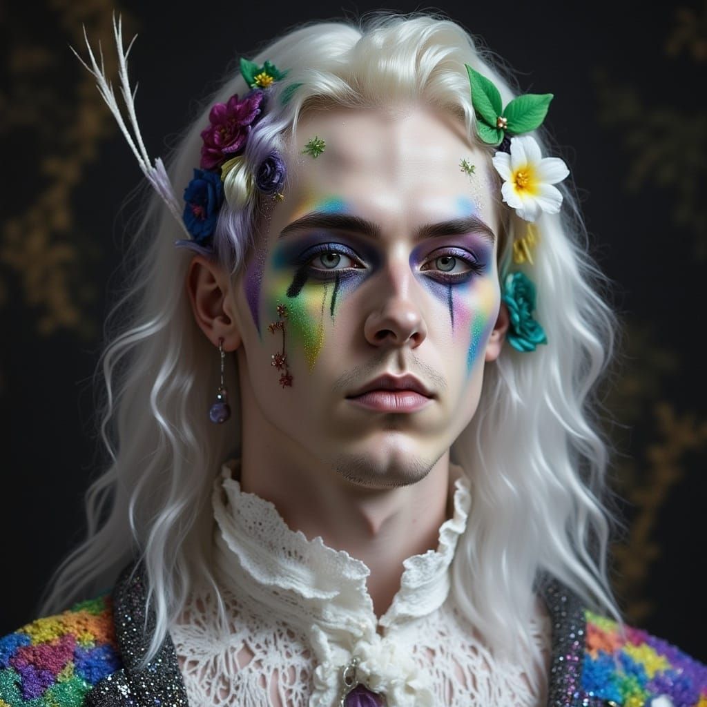 Spectral Portrait of a Handsome Young Man