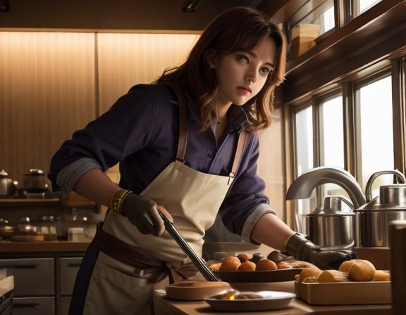 Rocket Racoon as Chocolatier in Avengers Movie Still