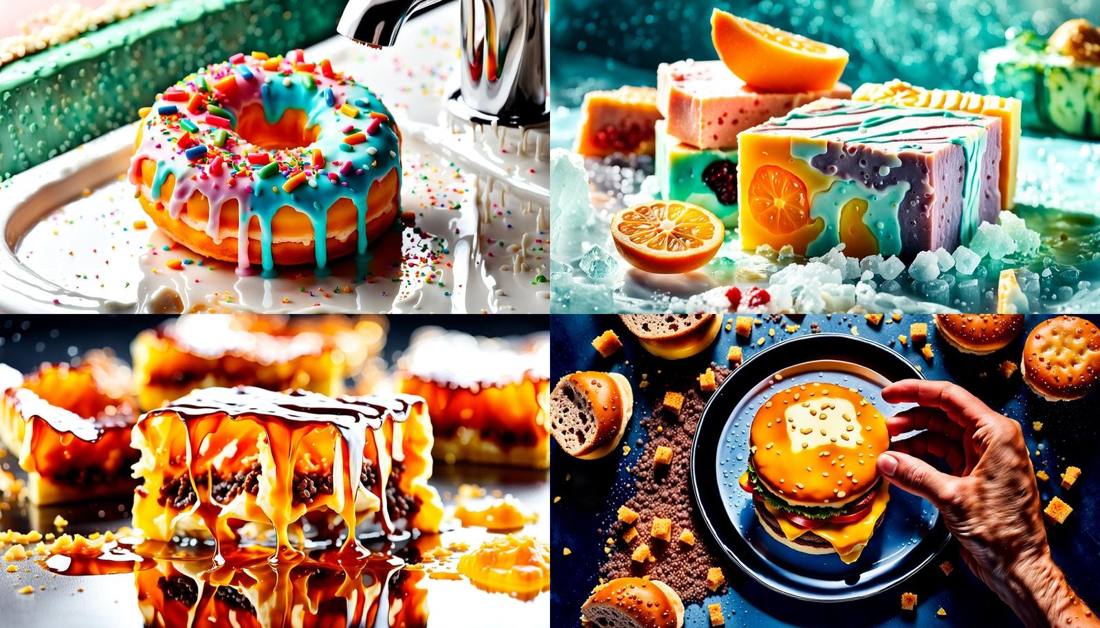 Hyperrealistic Artisan Soap Food Bites