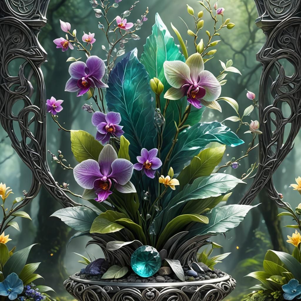 Crystal Orchid Plant