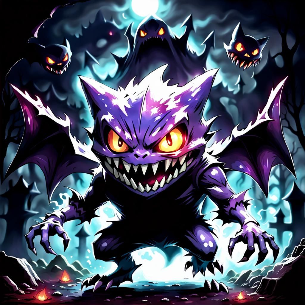 Creepy Haunter: A Ghost Pokémon Nightmare