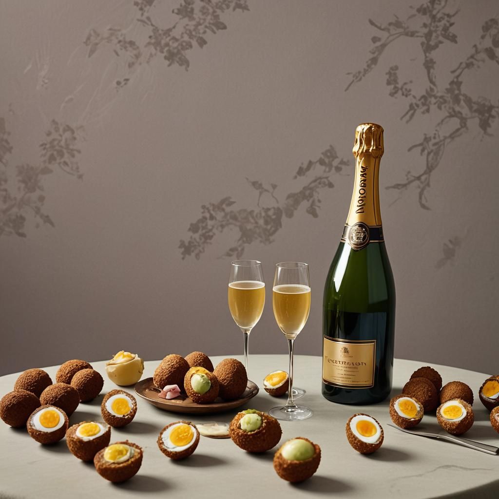 Fortnum & Mason's Champagne & Scotch Egg Quiz