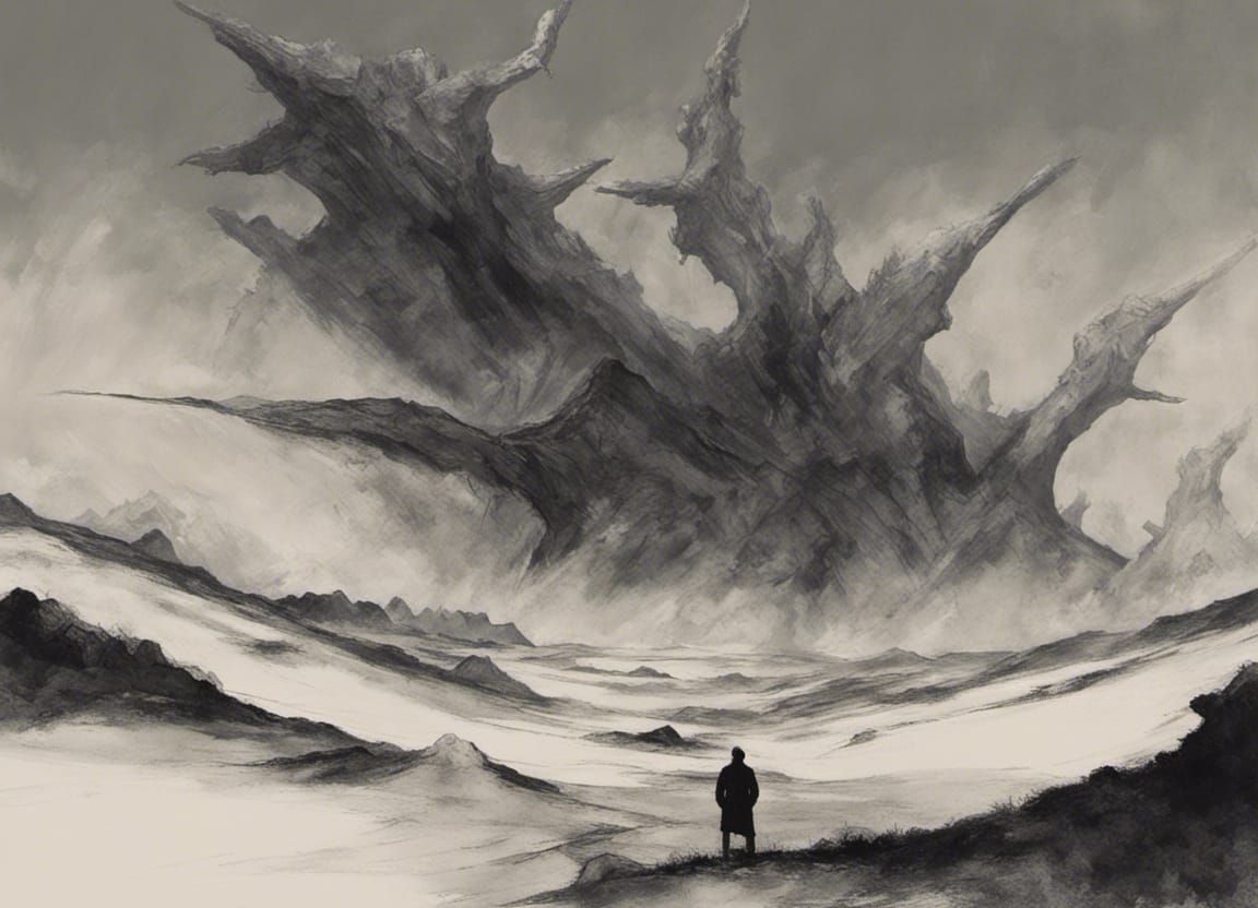 Sinister Untitled Landscape Art by Greg Rutkowski