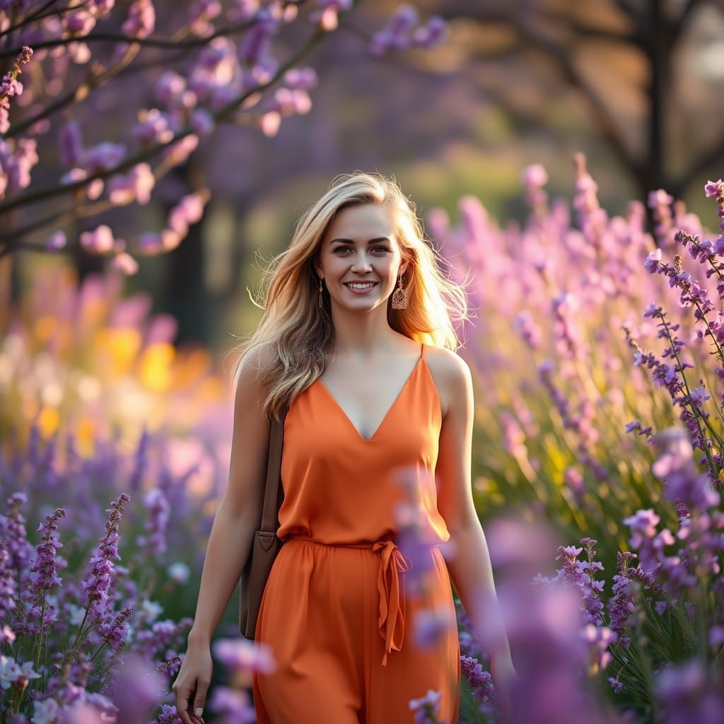 Purple Flowers in Spring: Professional Photography