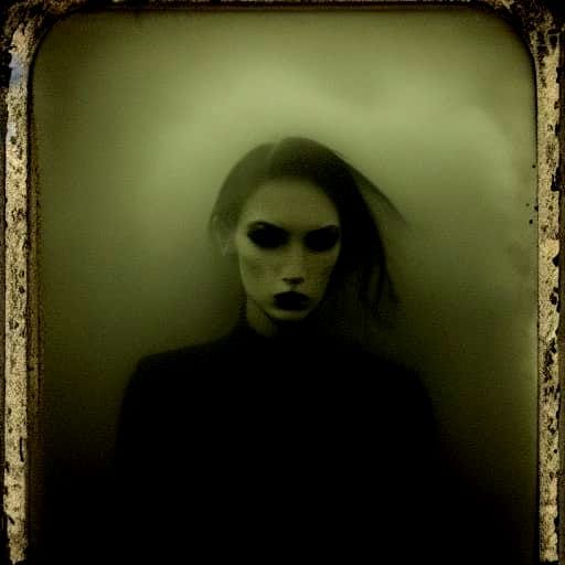 Surrealist Portrait in Sepia Tone with Dark Academia Aesthet...