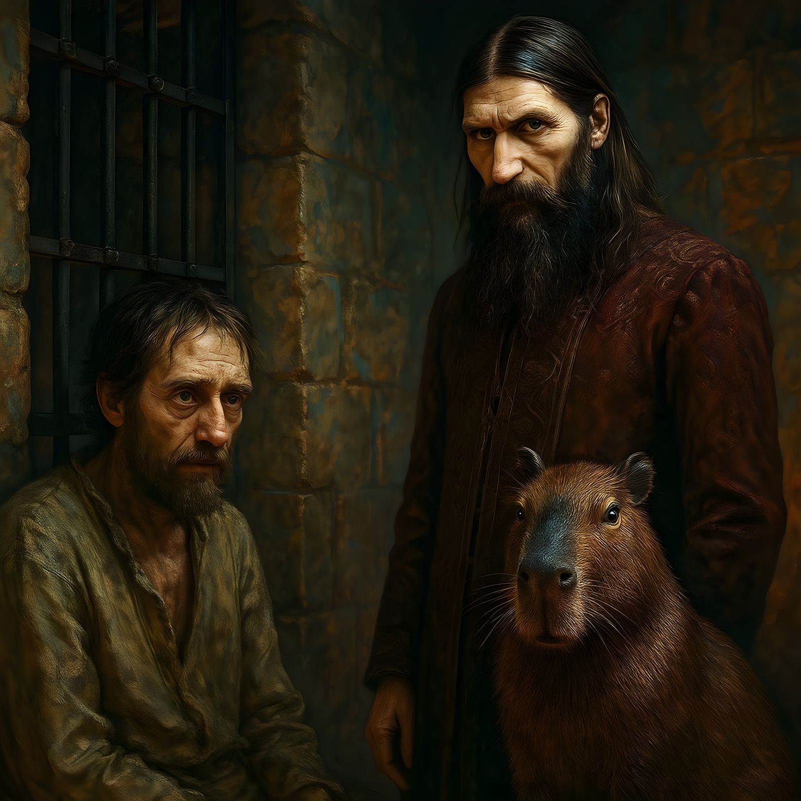 Rasputin's Hypnotic Gaze in Ivan the Terrible's Russia