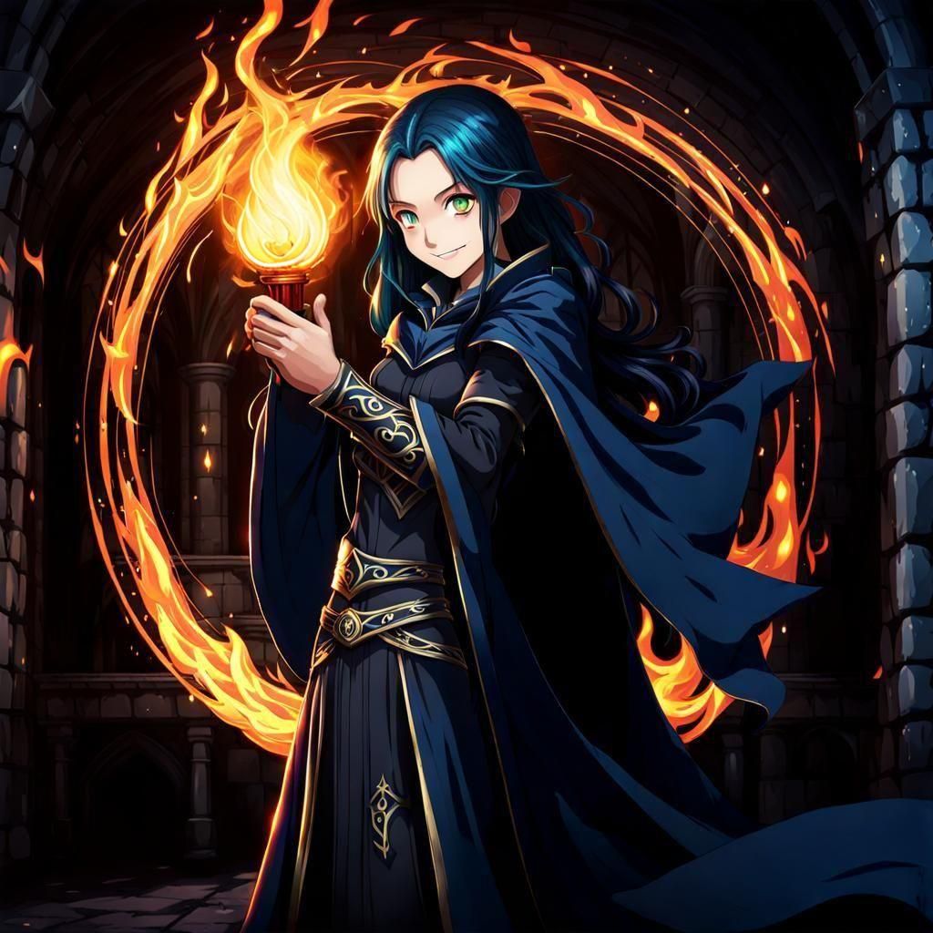 Dynamic Display of Fire and Flames