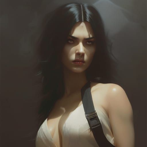 Sinister Heartbreaker Digital Painting