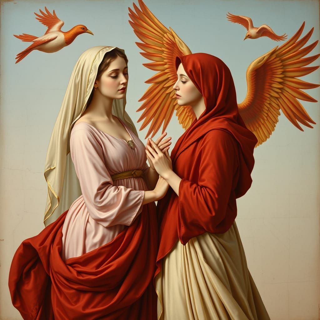 Classical Sisters in Tender Divine Interaction