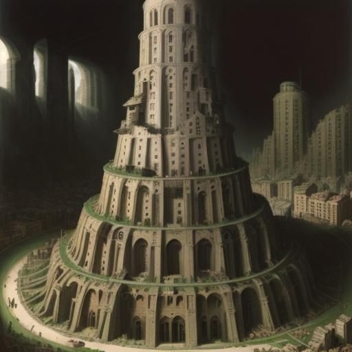 Tower of Babel: A Digital Rendering