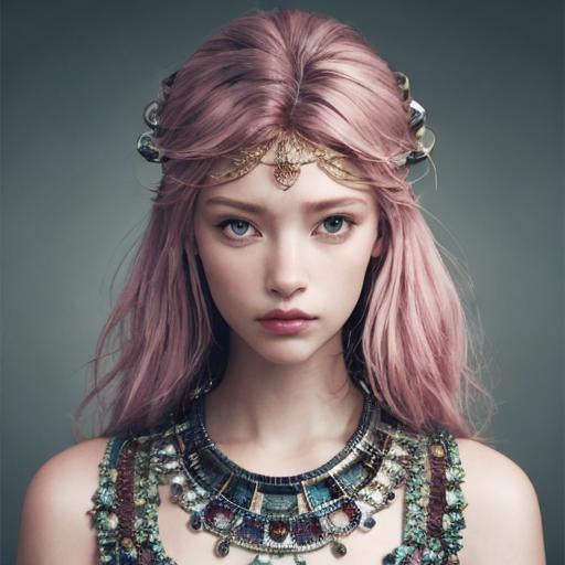 Cheerful and Flamboyant Photorealistic Image