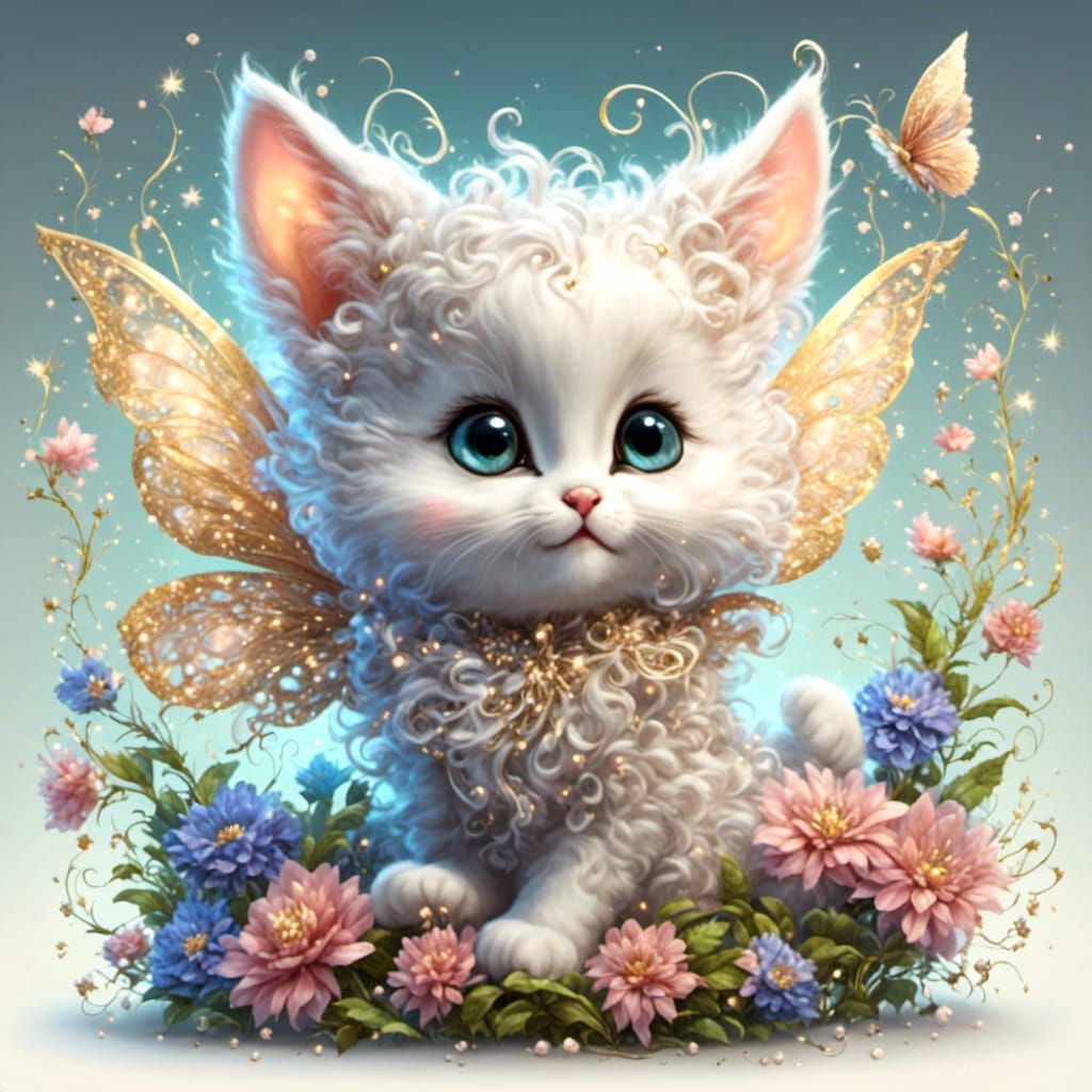 Cherub kitten