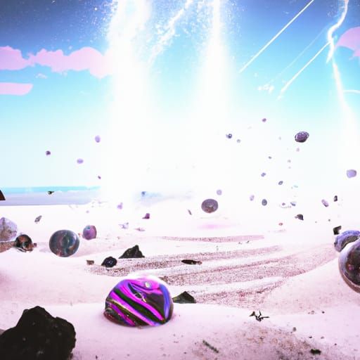 Exotic Planet Showered by Time Crystals