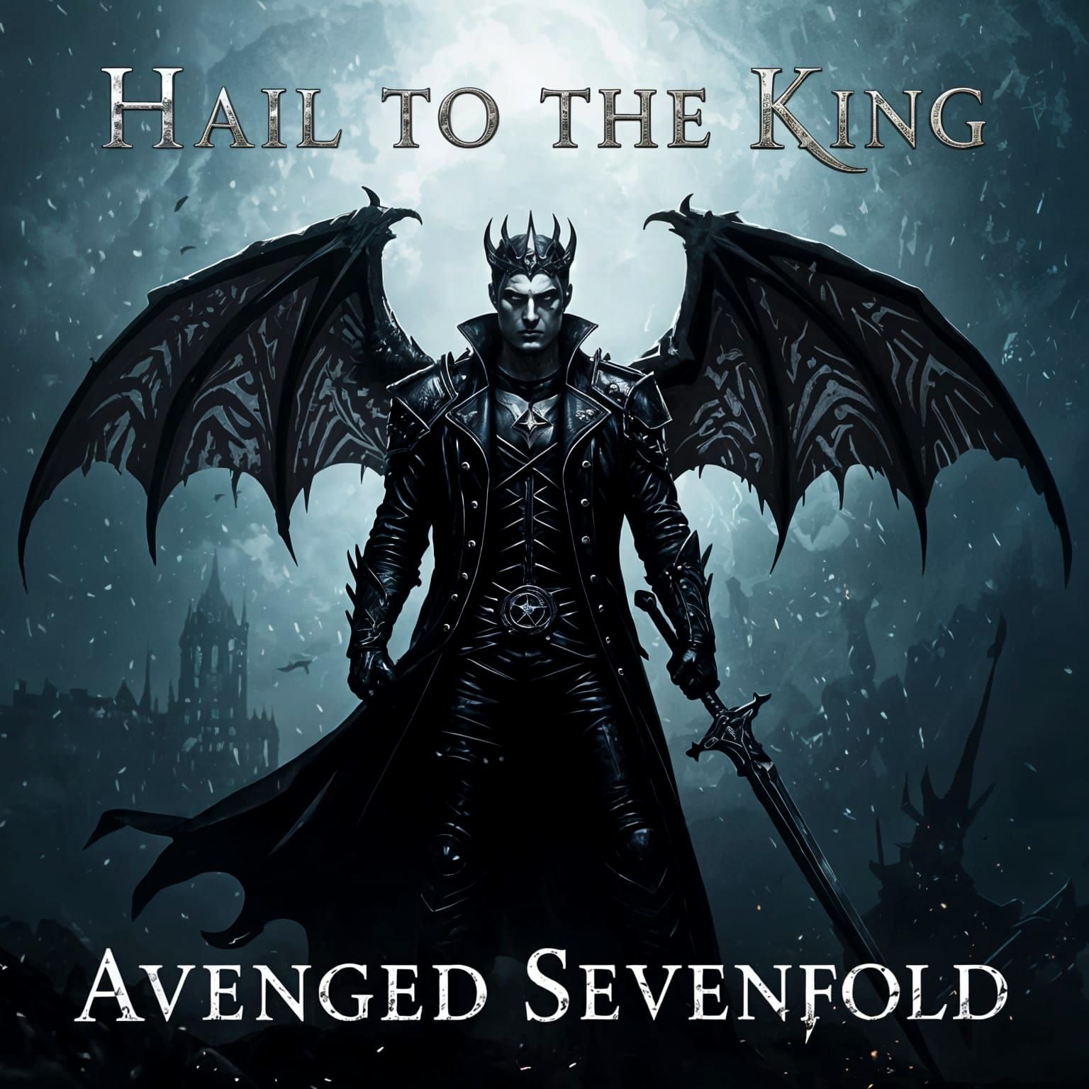Avenged Sevenfold "Hail to the King" Album Art Inspired Imag...