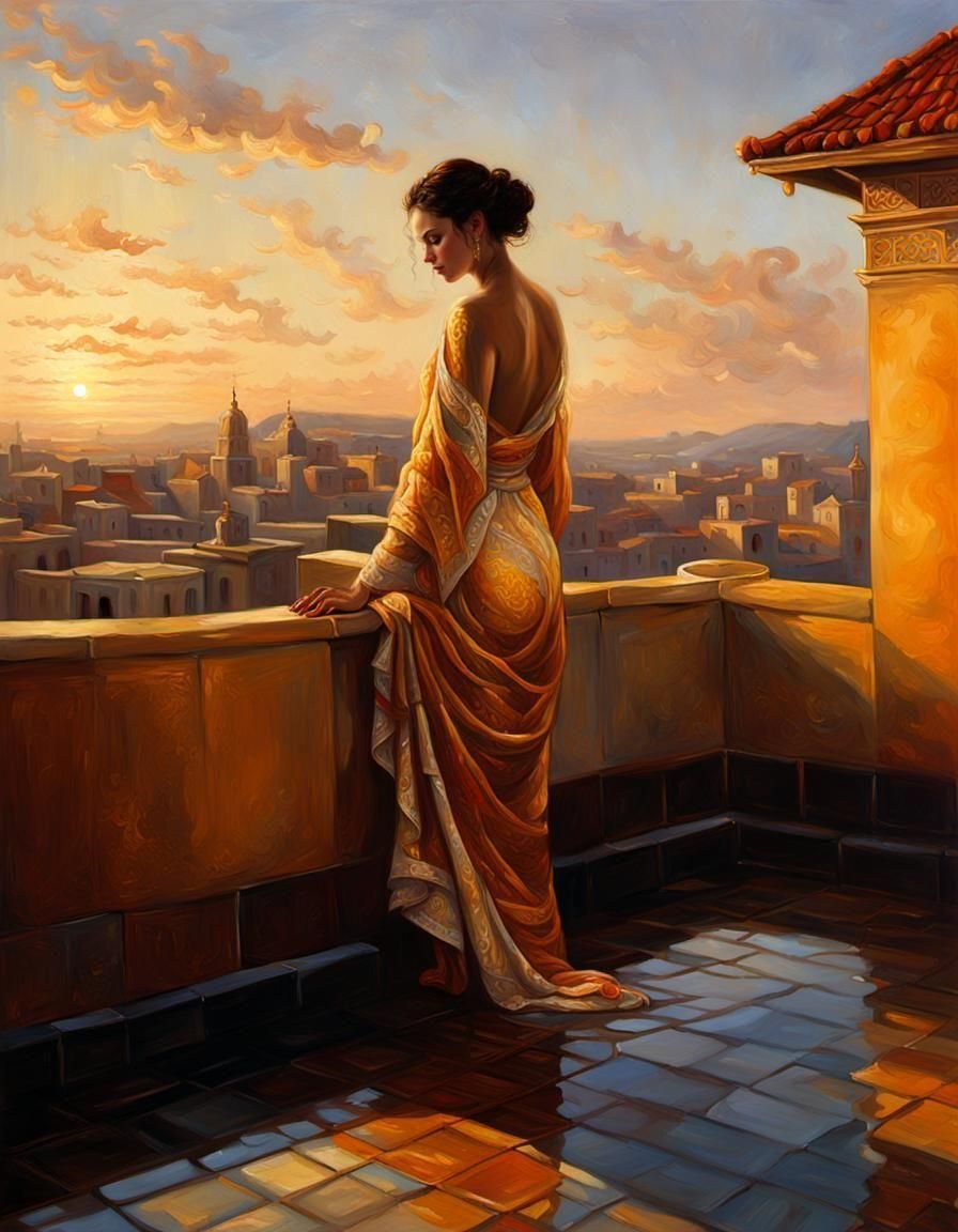 Bathsheba Bathing: Oil Painting Masterpiece