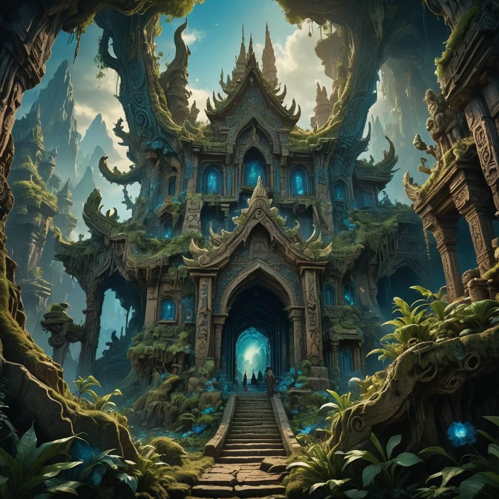 Mystical Wiji Salak Tukul Concept Art