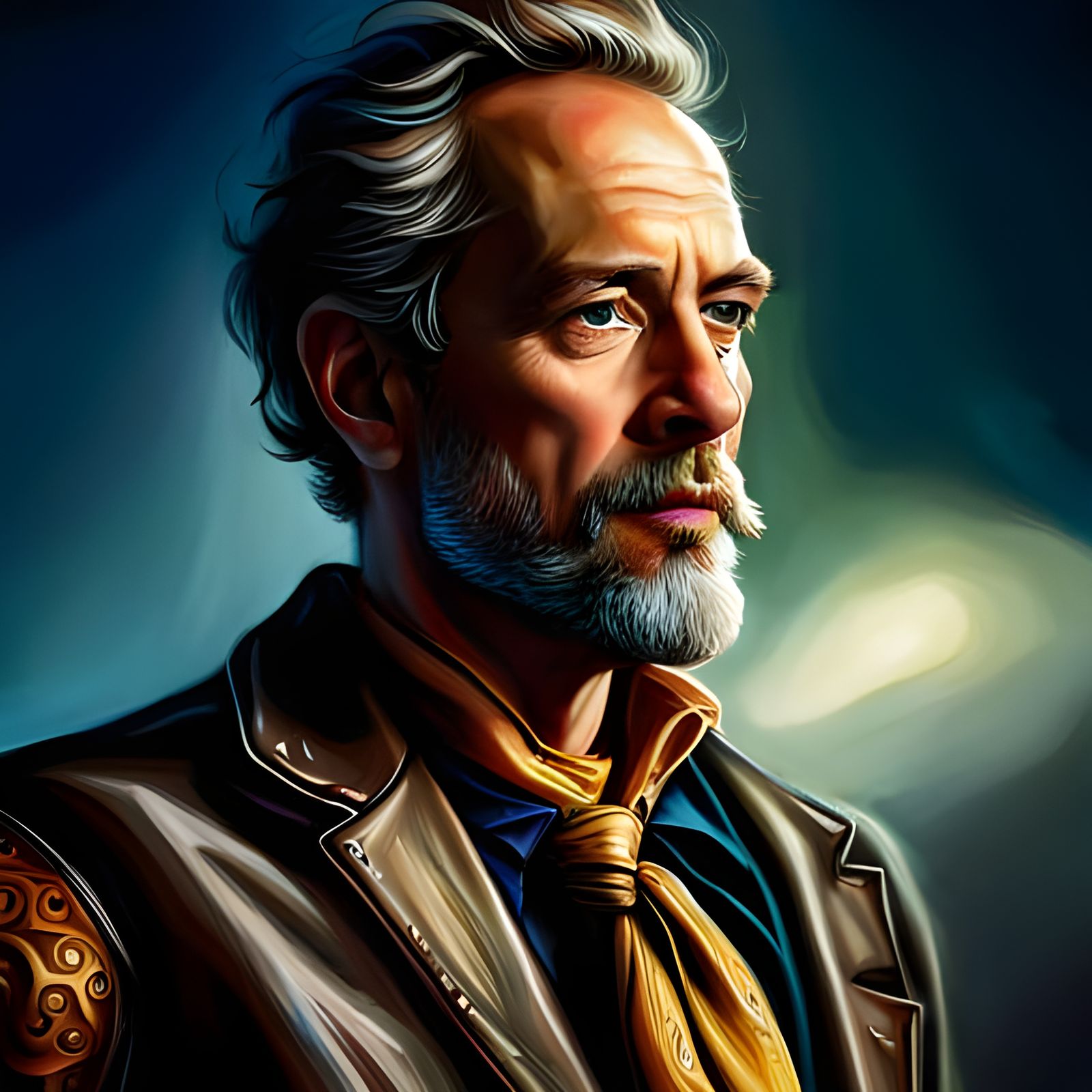 Hyperrealistic Young Man in Spandex, Detailed HDR Image