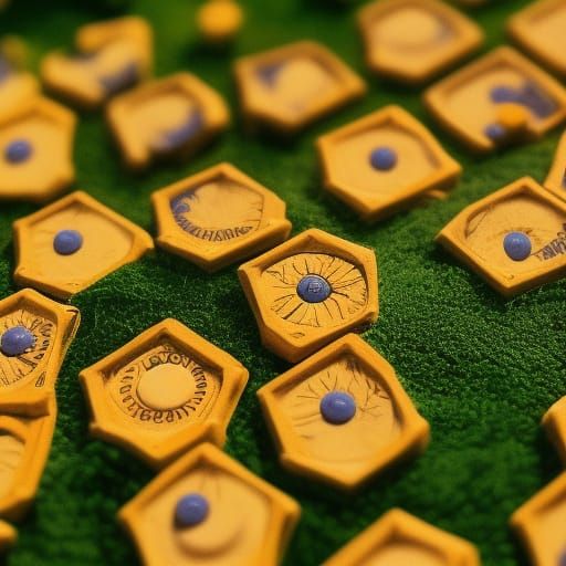 Catan Board Game: Professional Photography with Bokeh