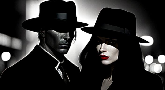 Suspicious Character in Shadowy Alley