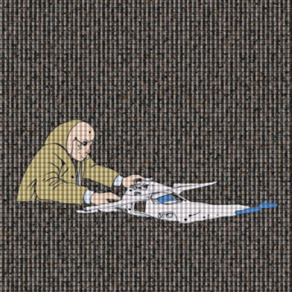 Abstract Visualization of Klaus Schulze's Autobahn