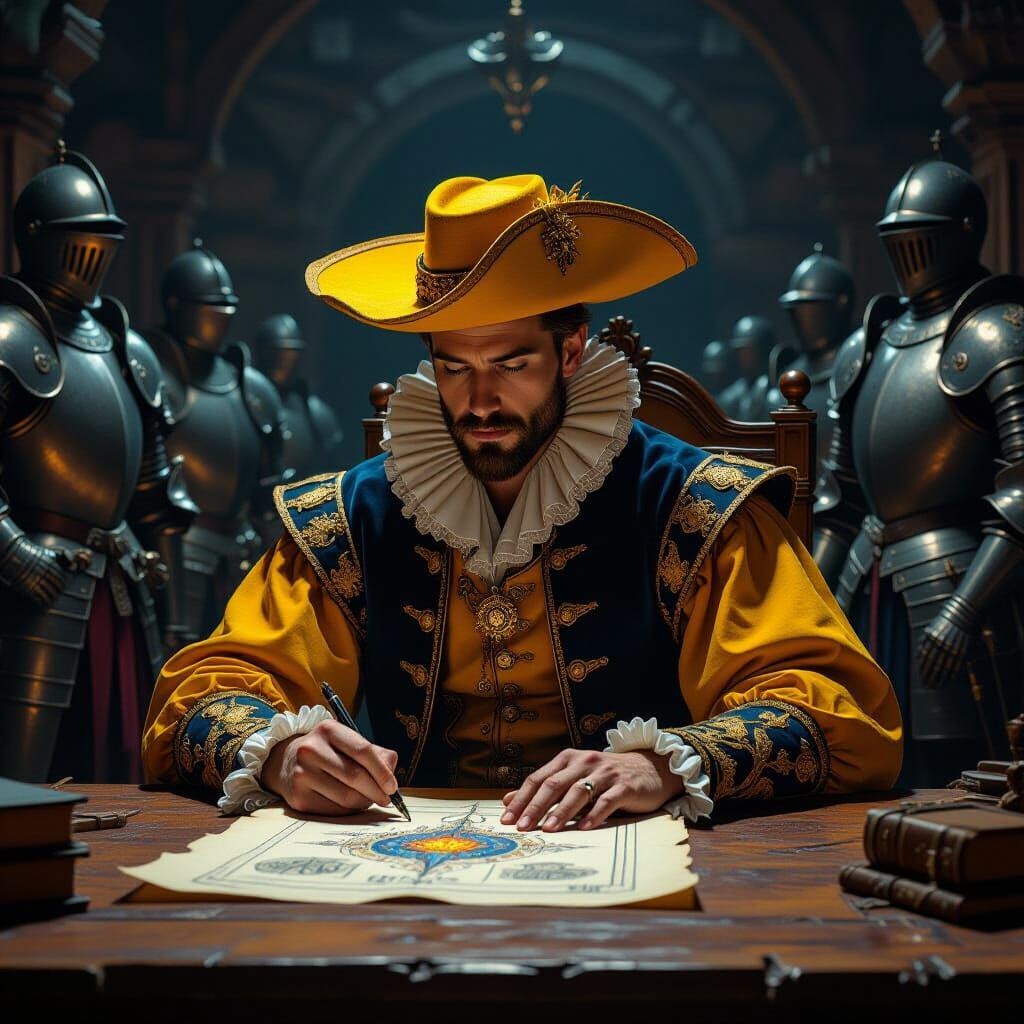 Renaissance Scholar Examines Mystical Artifact Drawings