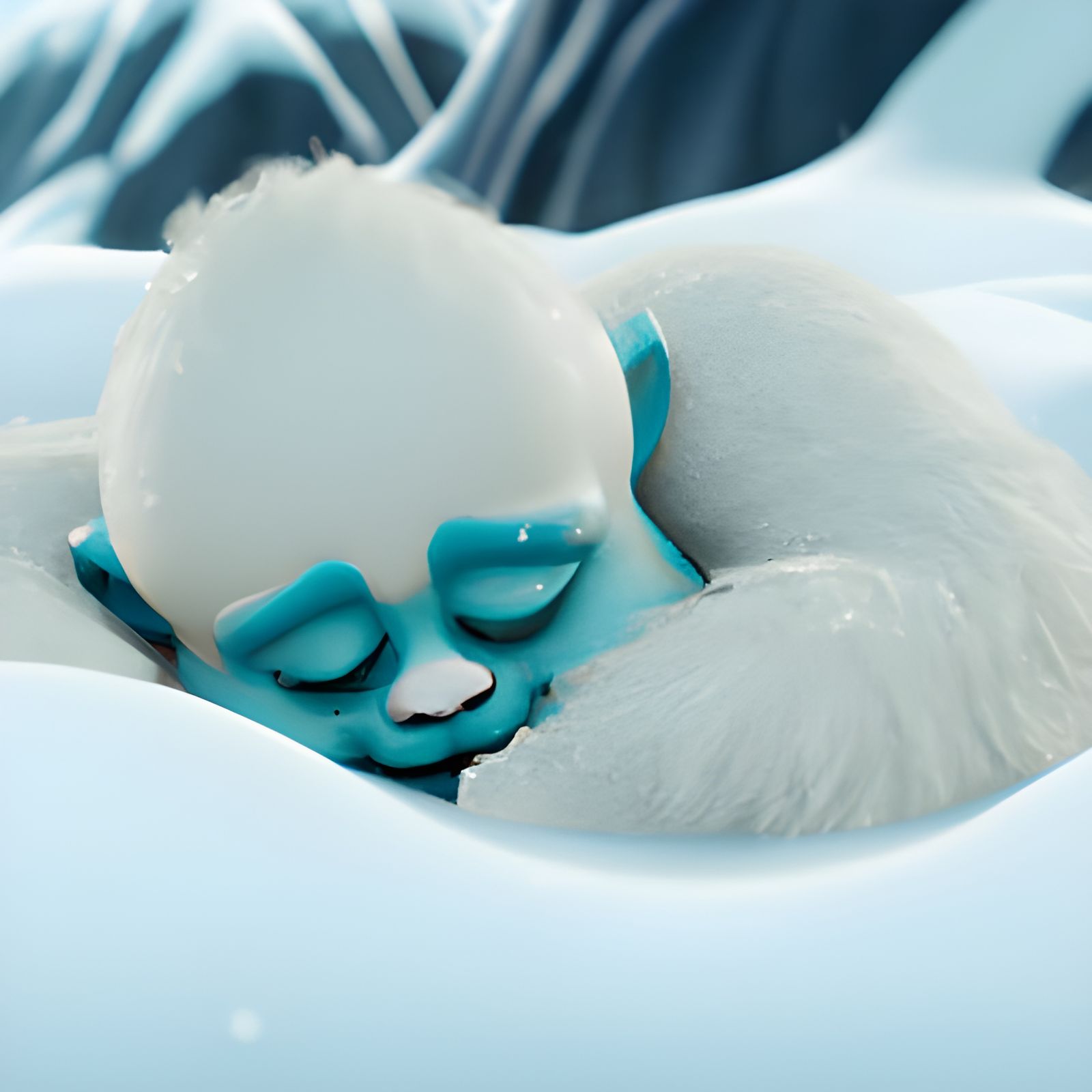 Sleeping Yeti