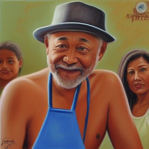 Ozzie Smith's Nude Pottery Class: Gurney-Style Oil Painting