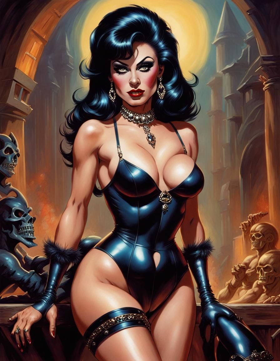 Evil Lynn: Glamour Pinup Go-Go Dancer