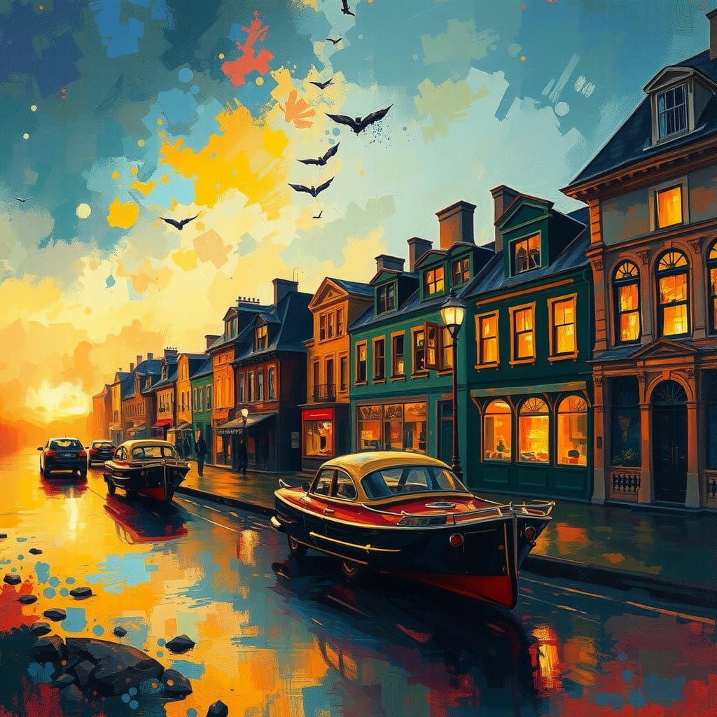 Dramatic Isolation in 19th-Century Neo-Expressionist Impasto