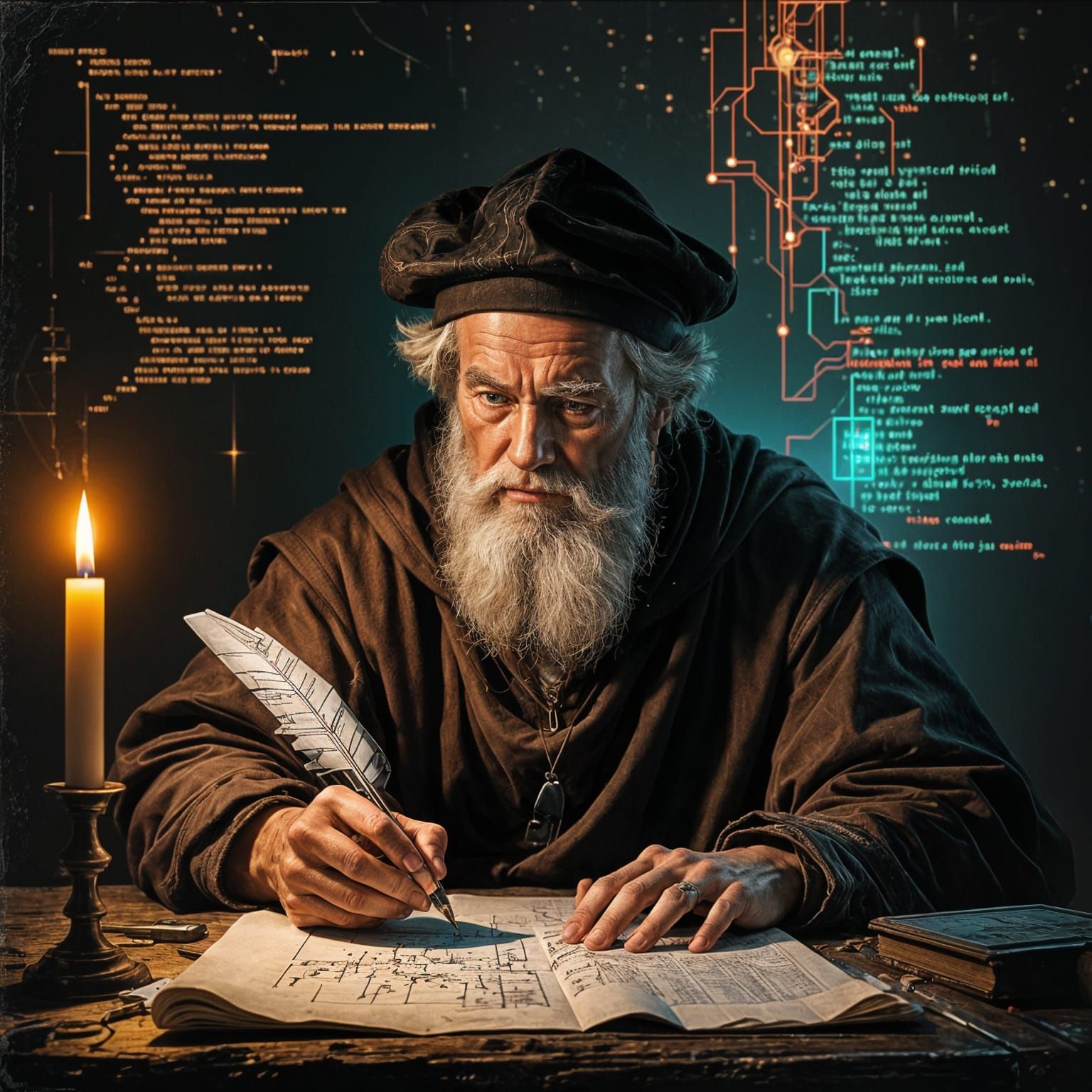 Archimedes Drawing Digital Algorithms in Cyber-Renaissance S...