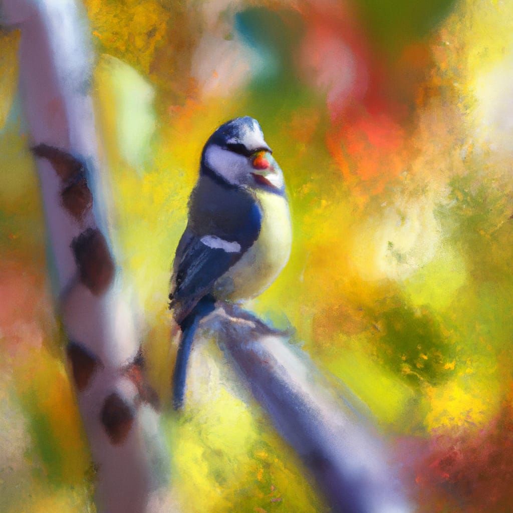 I would like to paint the way a bird sings,.