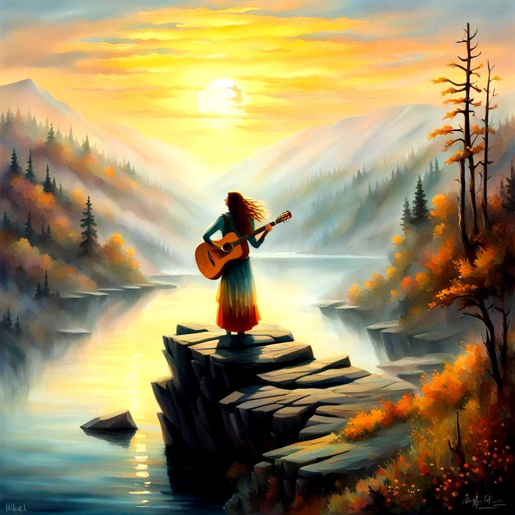 Mystic Gypsy Soul Floats Through Time