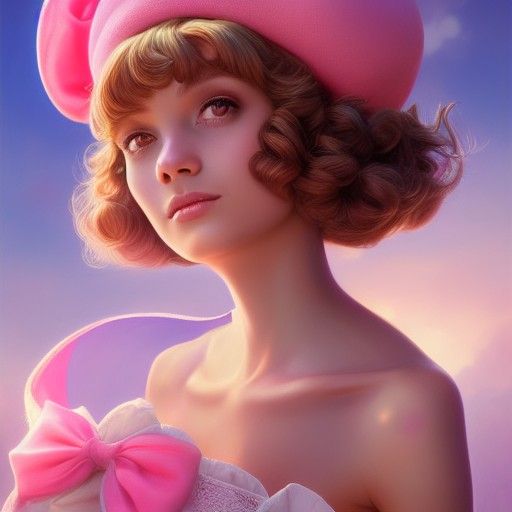 Cute Star Guardian in Anime Realism Style